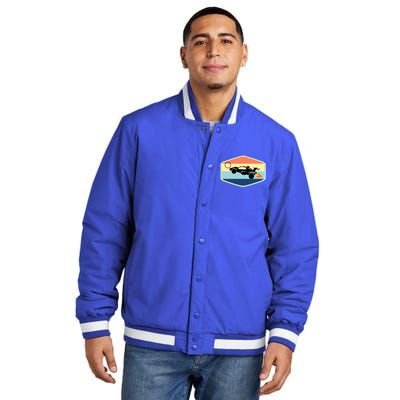 Rocket Socceer Car Badge Insulated Varsity Jacket