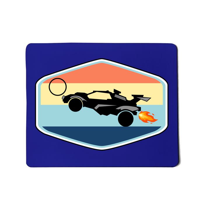 Rocket Socceer Car Badge Mousepad