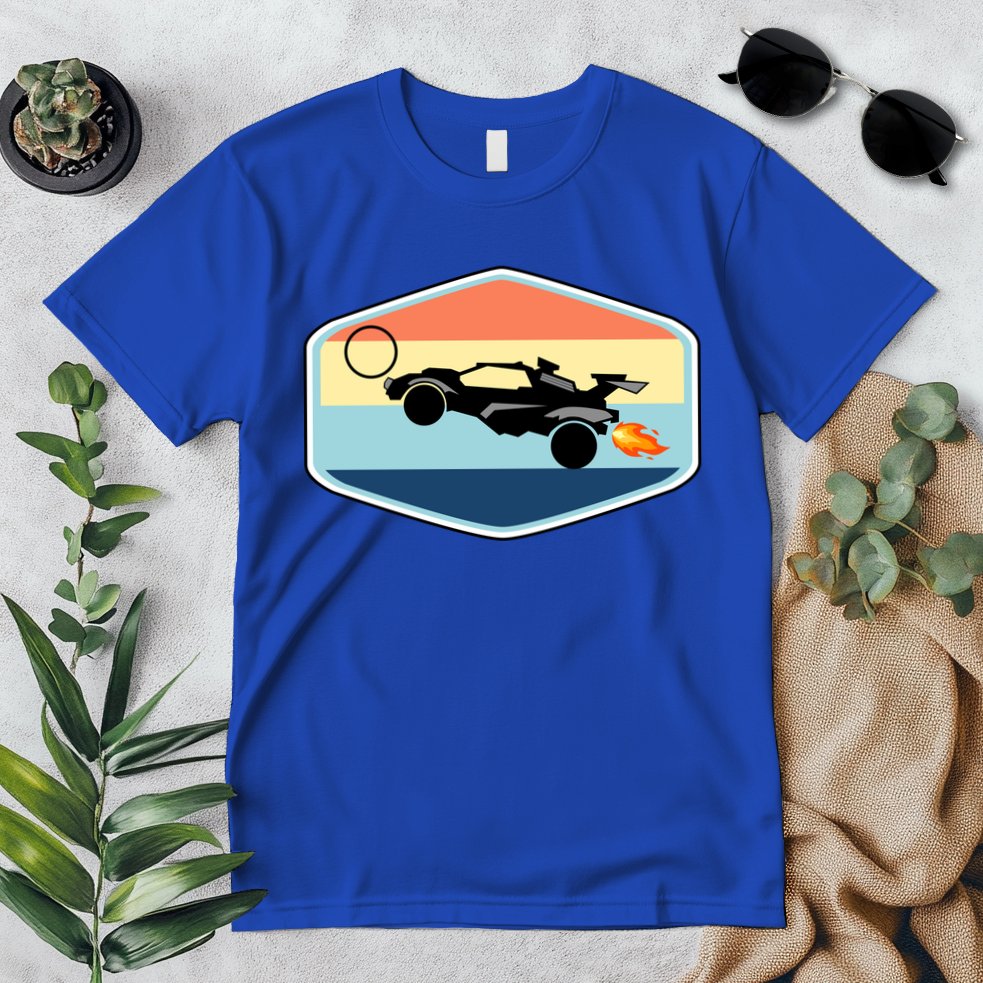 Rocket Socceer Car Badge Premium T-Shirt
