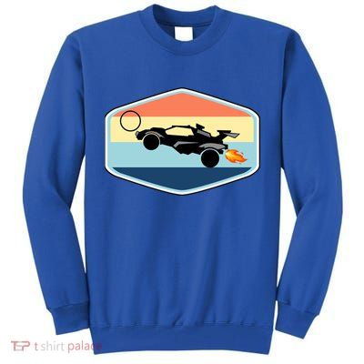 Rocket Socceer Car Badge Tall Sweatshirt