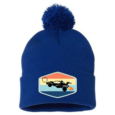 Rocket Socceer Car Badge Pom Pom 12in Knit Beanie