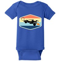 Rocket Socceer Car Badge Baby Bodysuit