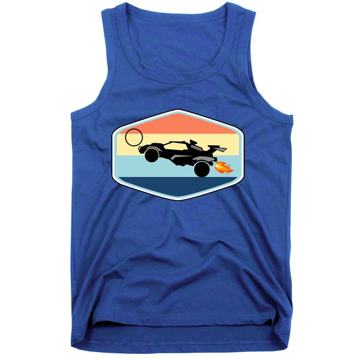 Rocket Socceer Car Badge Tank Top