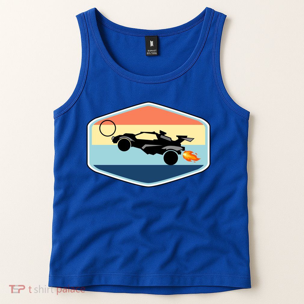 Rocket Socceer Car Badge Tank Top