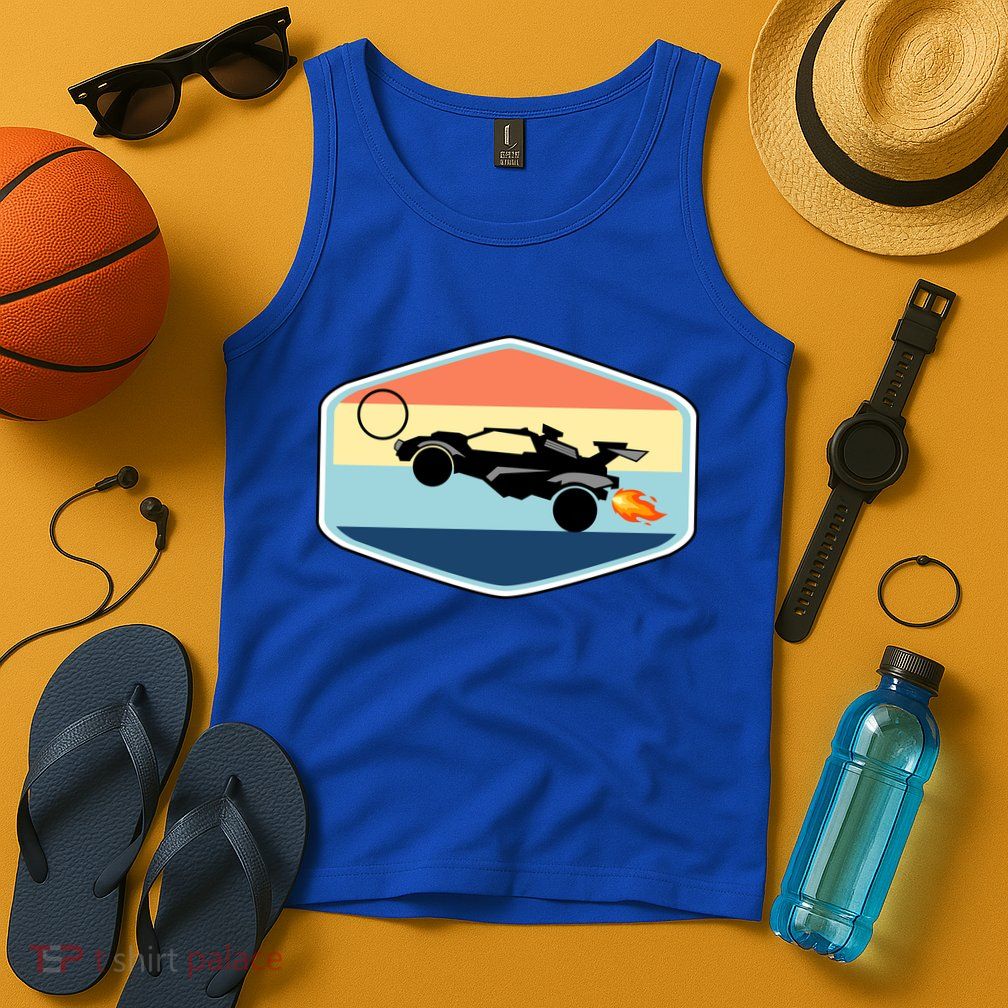 Rocket Socceer Car Badge Tank Top