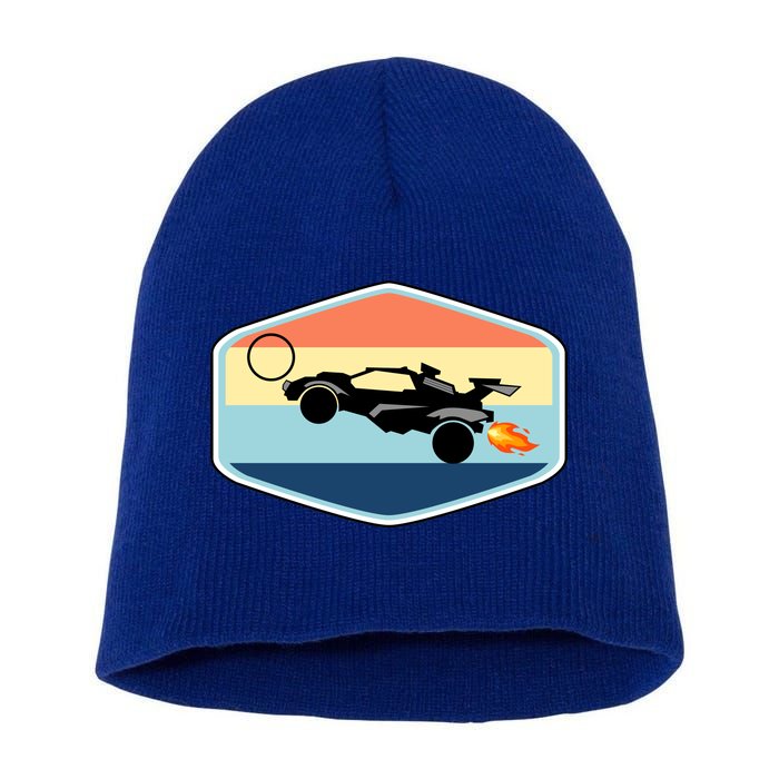 Rocket Socceer Car Badge Short Acrylic Beanie