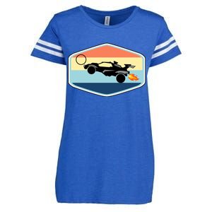 Rocket Socceer Car Badge Enza Ladies Jersey Football T-Shirt