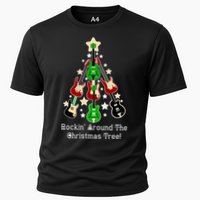 Rockin' Around the Christmas Tree Funny Guitar Performance Shirt