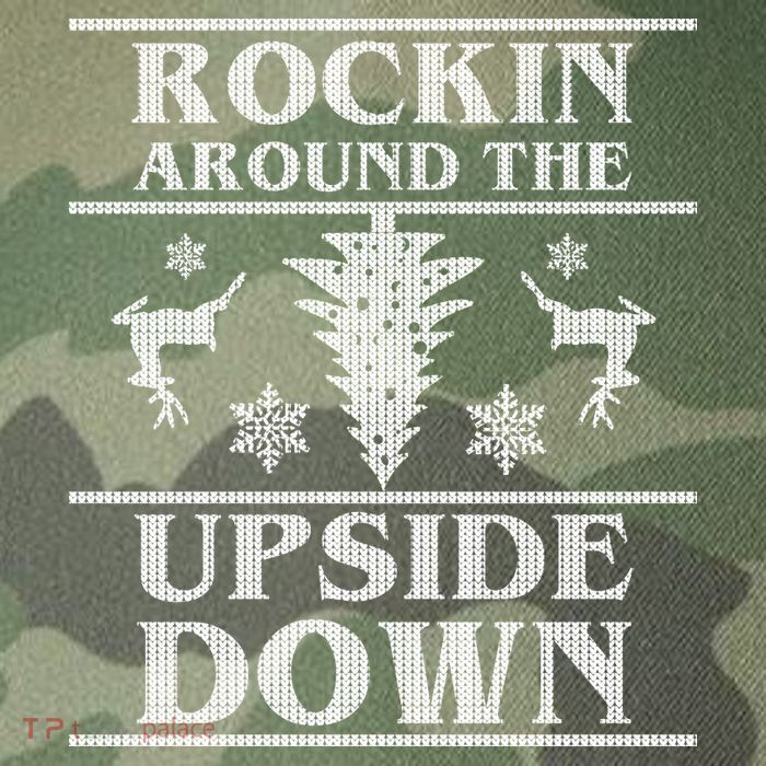 Rockin Around The Upside Down Ugly Christmas Legacy Tie Dye Trucker Hat