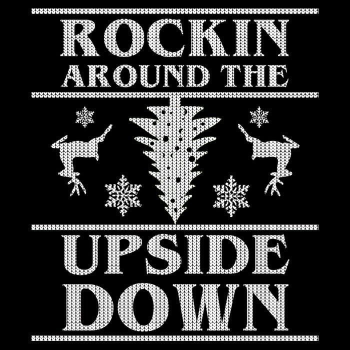 Rockin Around The Upside Down Ugly Christmas Cooling Performance Crew T-Shirt