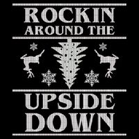 Rockin Around The Upside Down Ugly Christmas 16 in Basic Backpack