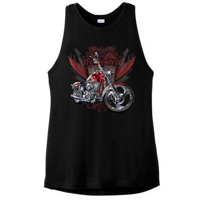 Rockin' Chopper Ladies PosiCharge Tri-Blend Wicking Tank