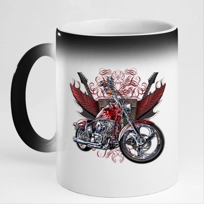 Rockin' Chopper 11oz Black Color Changing Mug