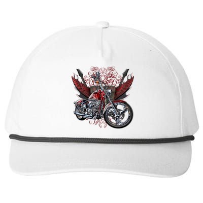 Rockin' Chopper Snapback Five-Panel Rope Hat