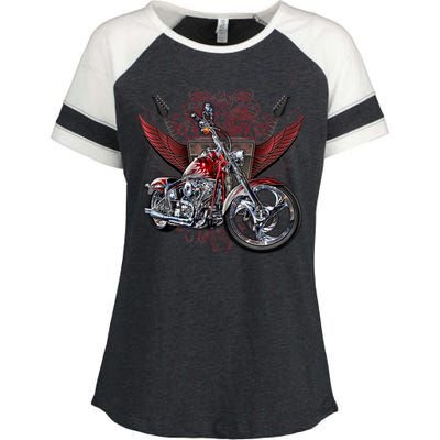 Rockin' Chopper Enza Ladies Jersey Colorblock Tee