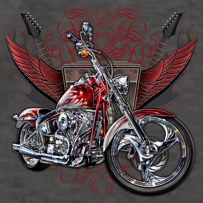 Rockin' Chopper Vector Backpack