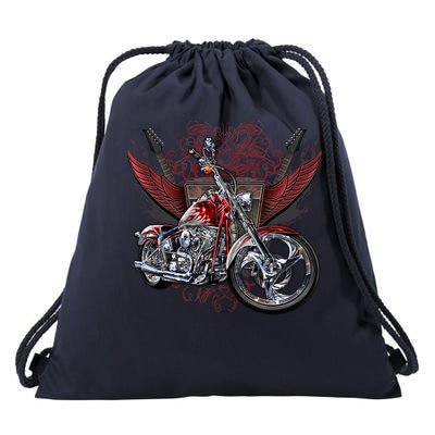 Rockin' Chopper Drawstring Bag