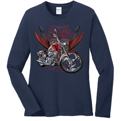 Rockin' Chopper Ladies Long Sleeve Shirt