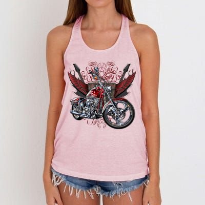 Rockin' Chopper Women's Knotted Racerback Tank