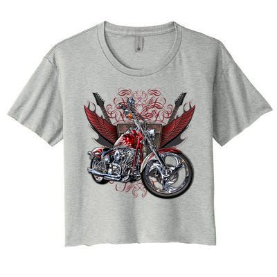 Rockin' Chopper Women's Crop Top Tee