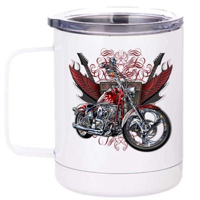 Rockin' Chopper 12 oz Stainless Steel Tumbler Cup