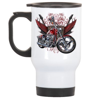 Rockin' Chopper Stainless Steel Travel Mug