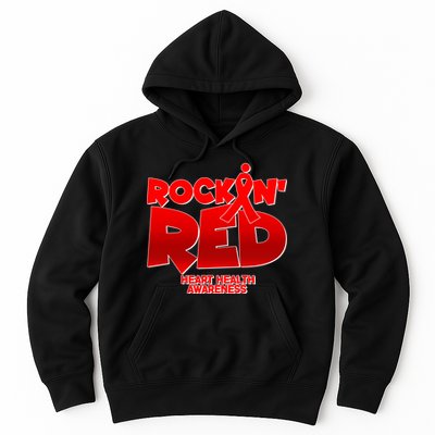 Rockin Red Heart Health Awareness Hoodie