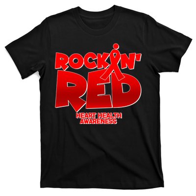 Rockin Red Heart Health Awareness T-Shirt