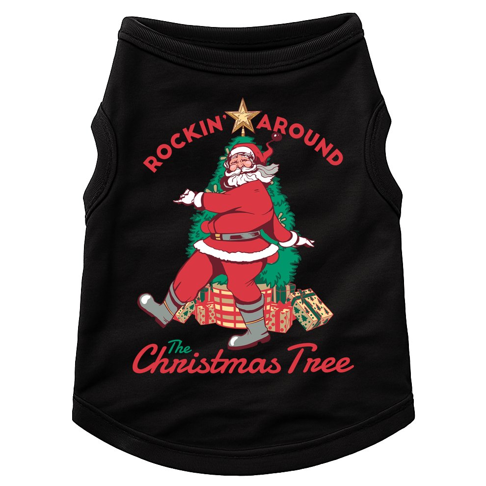 Rockin Santa Doggie Tank