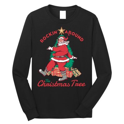 Rockin Santa Long Sleeve Shirt