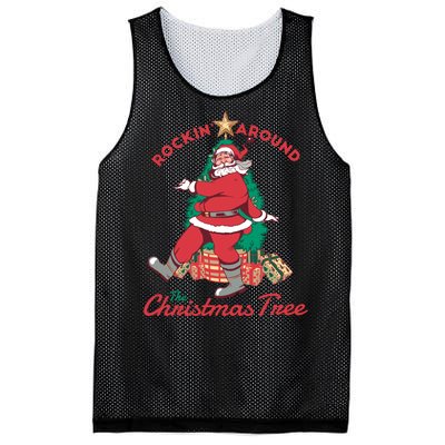 Rockin Santa Mesh Reversible Basketball Jersey Tank