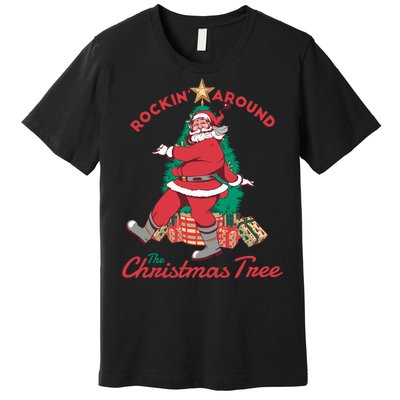 Rockin Santa Premium T-Shirt