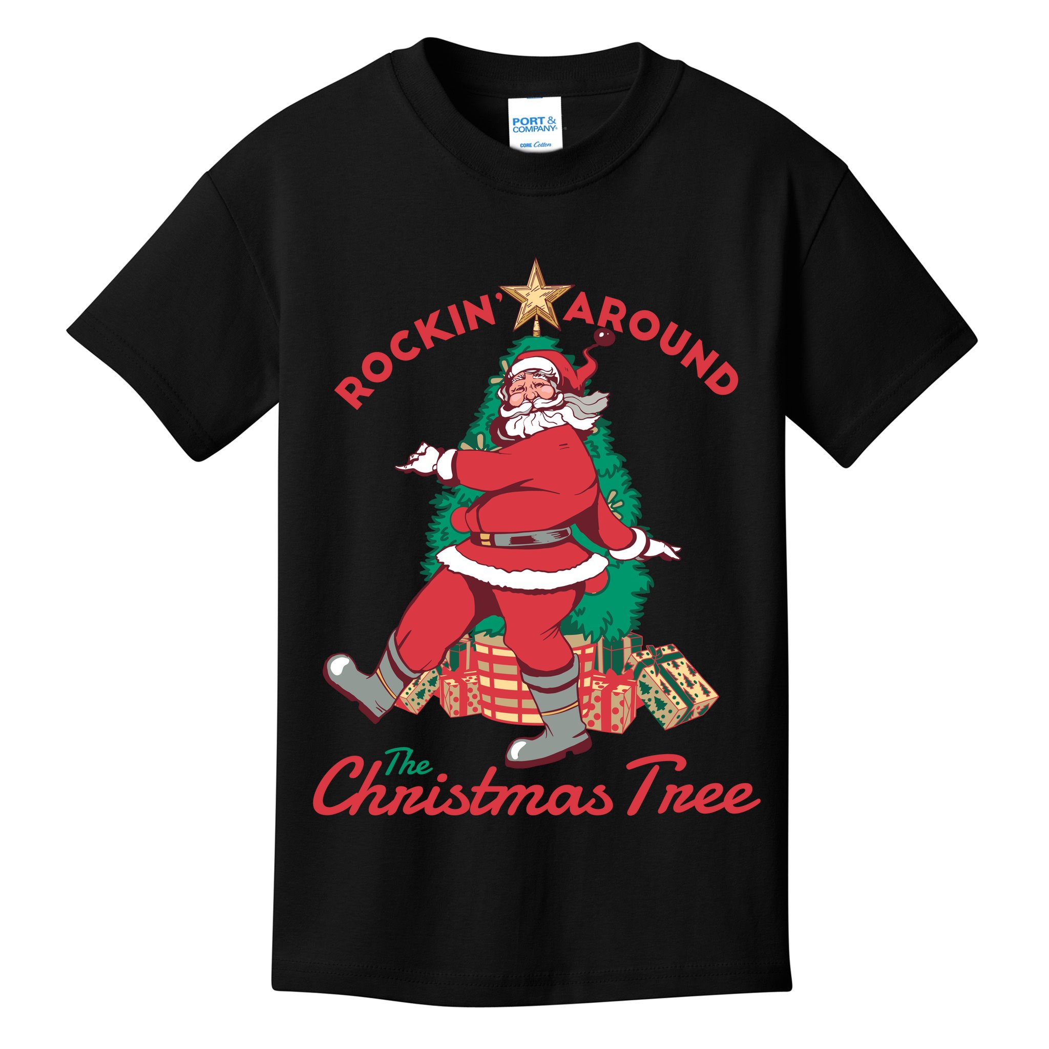 Rockin Santa Kids T-Shirt