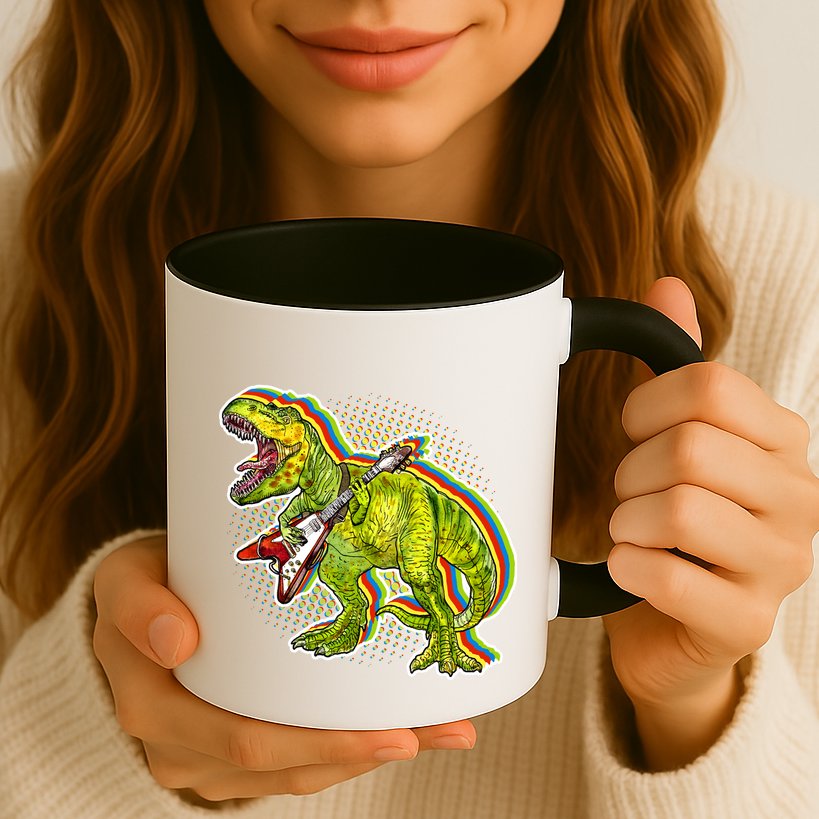 Rockin T-Rex Mug