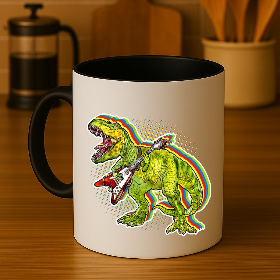 Rockin T-Rex Mug
