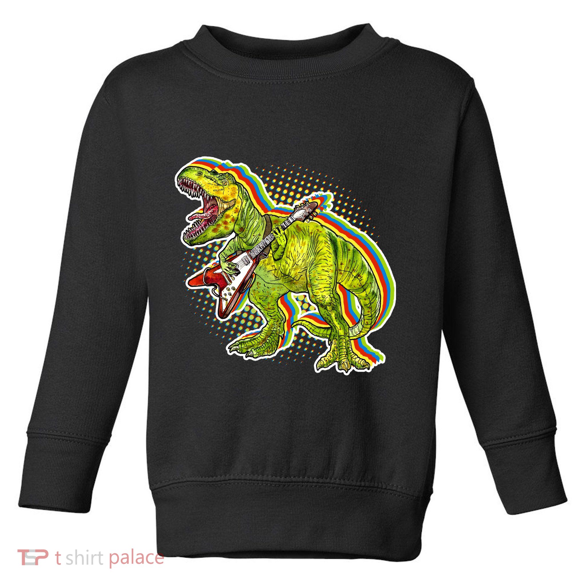 Rockin T-Rex Toddler Sweatshirt