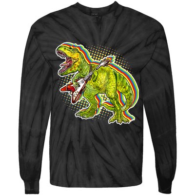 Rockin T-Rex Tie-Dye Long Sleeve Shirt