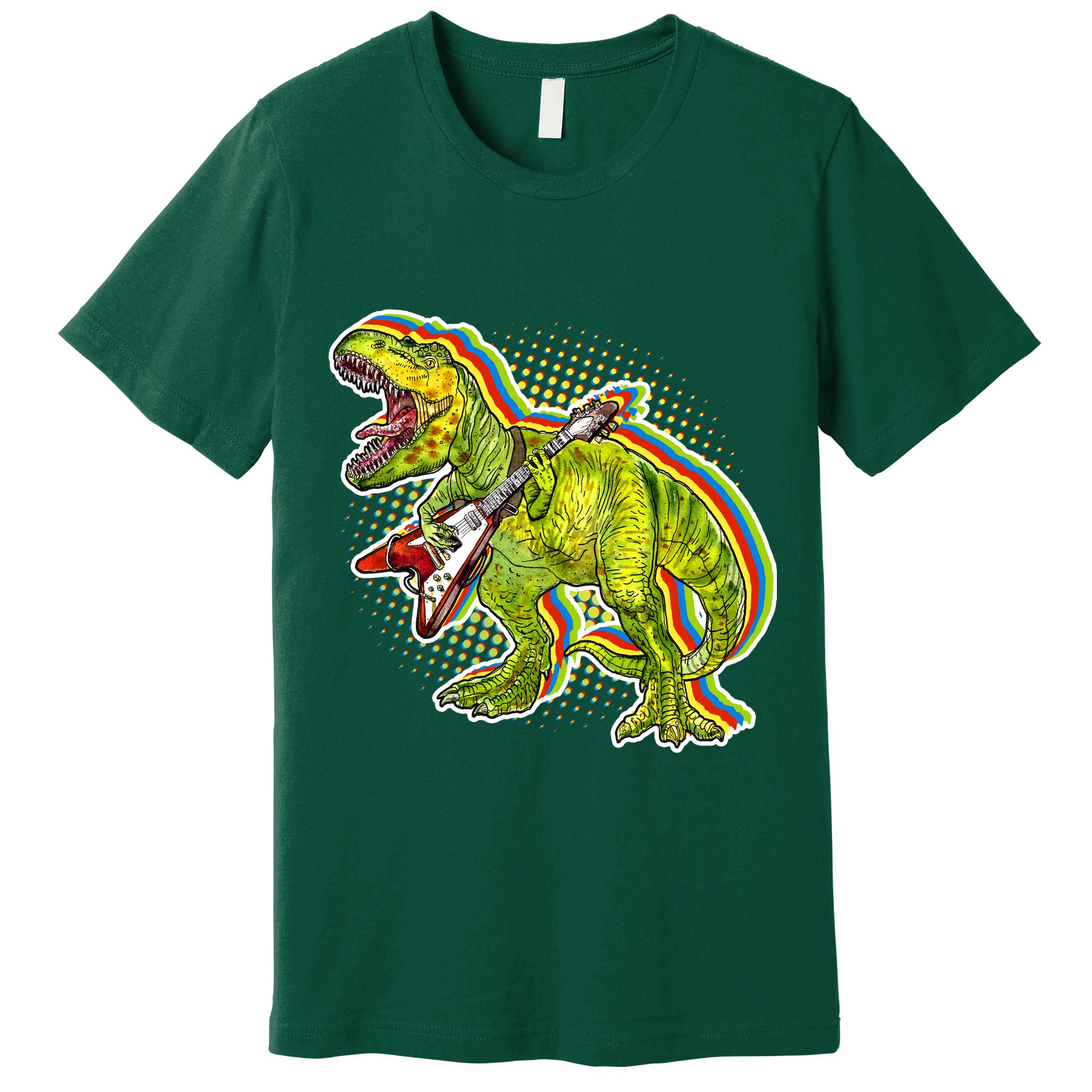 Rockin T-Rex Premium T-Shirt