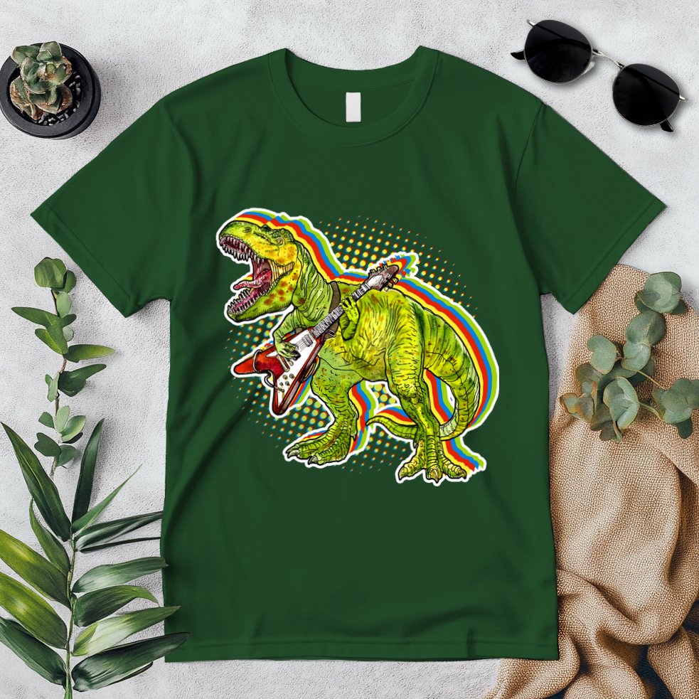 Rockin T-Rex Premium T-Shirt