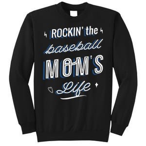 Rockin The Baseball Moms Life Sweatshirt