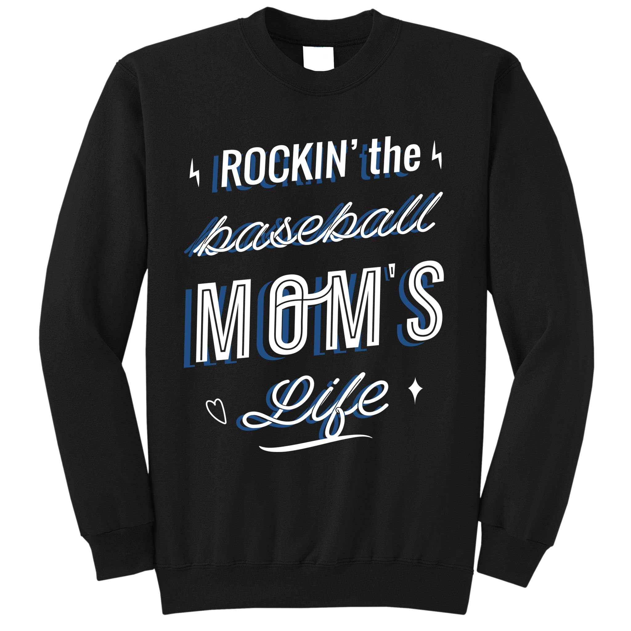 Rockin The Baseball Moms Life Sweatshirt