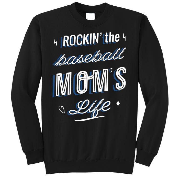 Rockin The Baseball Moms Life Sweatshirt