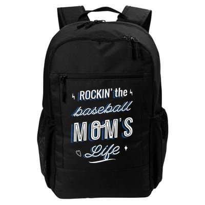 Rockin The Baseball Moms Life Backpack