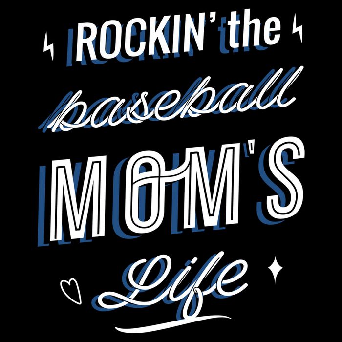 Rockin The Baseball Moms Life Backpack