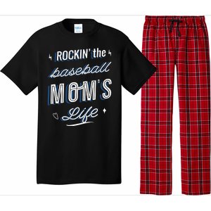 Rockin The Baseball Moms Life Pajama Set