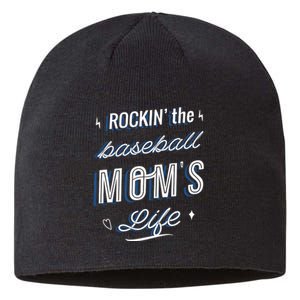 Rockin The Baseball Moms Life Sustainable Beanie