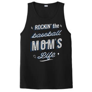 Rockin The Baseball Moms Life PosiCharge Competitor Tank