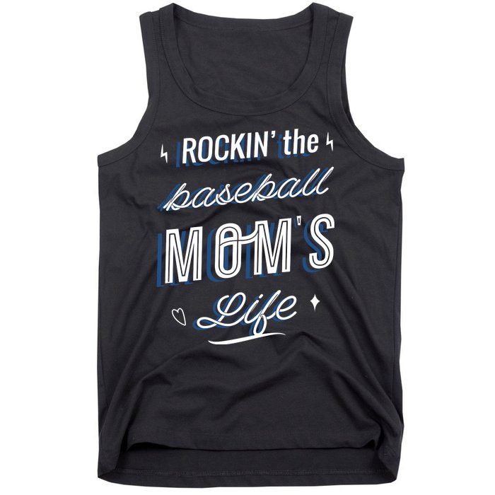 Rockin The Baseball Moms Life Tank Top