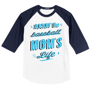 Rockin The Baseball Moms Life Baseball Sleeve Shirt