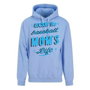 Rockin The Baseball Moms Life Unisex Surf Hoodie